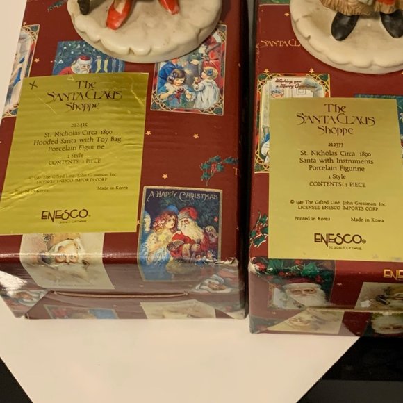 The Santa Claus Shoppe St Nicholas porcelain - Picture 2 of 2